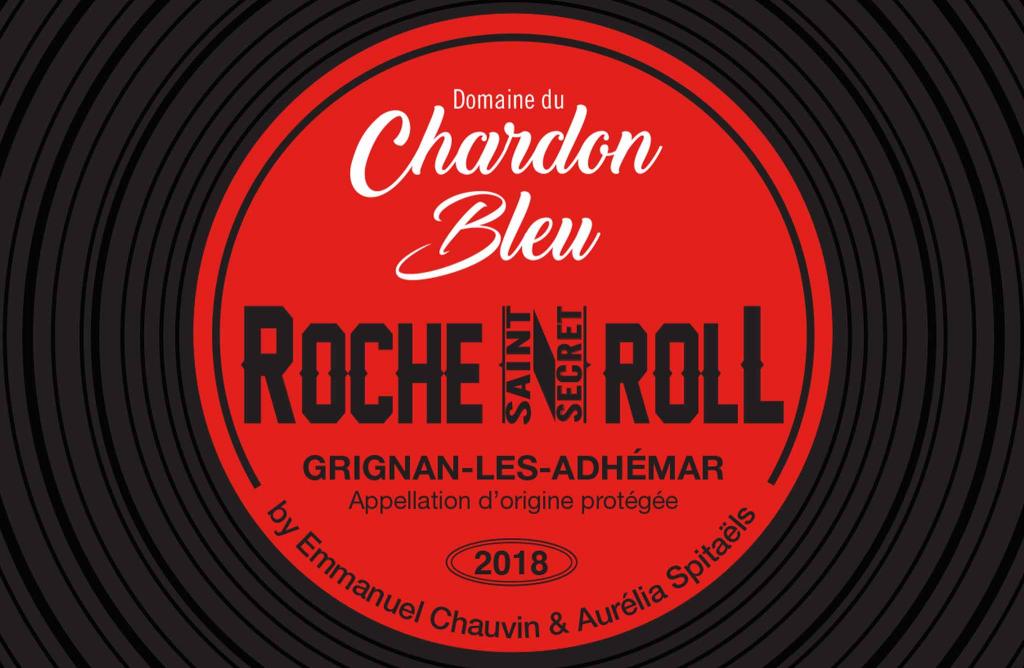 Domaine du Chardon Bleu, Rouge, Roche (St Secret) N Roll, AOC Grignan-les-Adhémar, Rouge, 2022