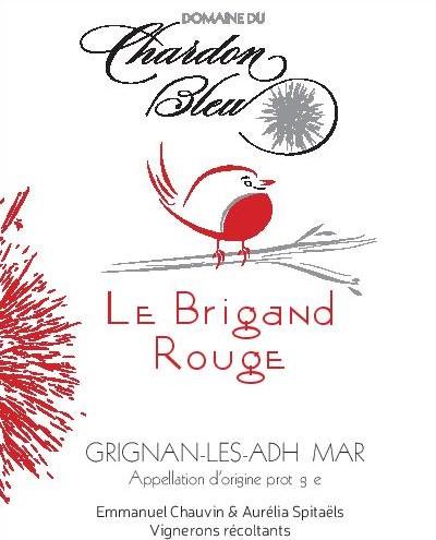 Domaine du Chardon Bleu, Rouge, Brigand, AOC Grignan-les-Adhémar, Rouge, 2022
